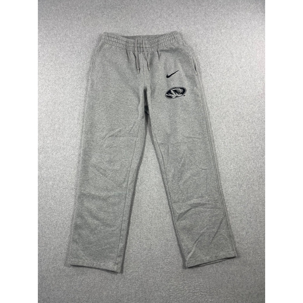 University Of Missouri Tigers Sweatpants Mens S Gray Mizzou Nike Loose Fit
